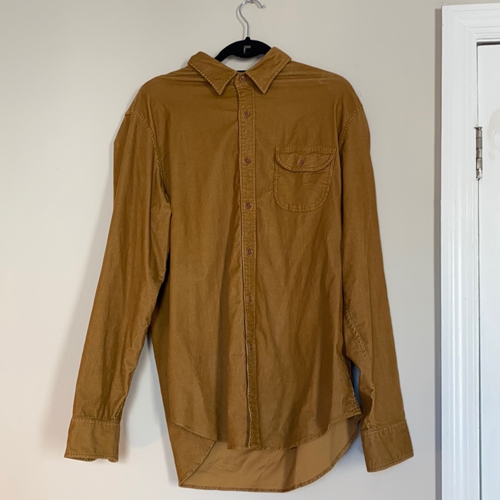 Jcrew Corduroy Button Down